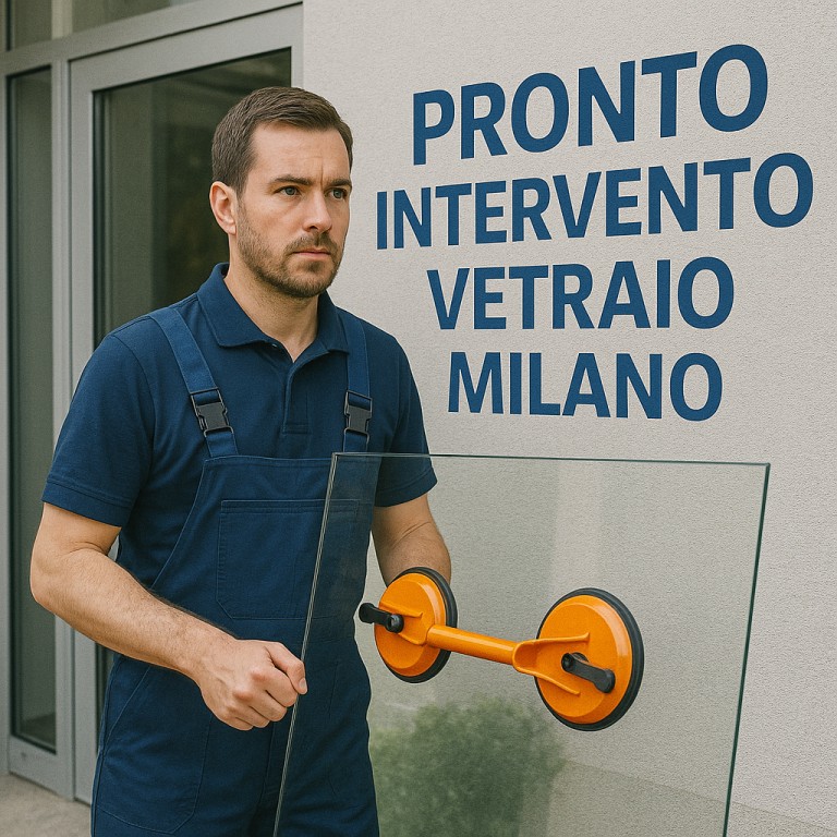Pronto Intervento Vetraio Milano